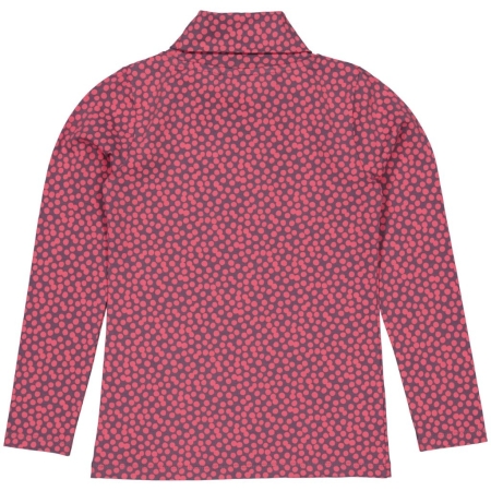 Quapi longlseeve Delia aop hot pink dot