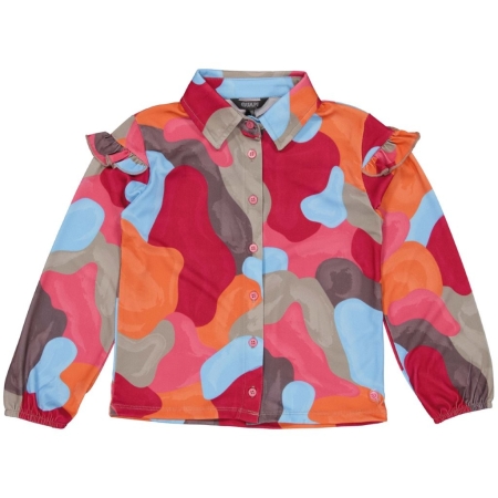 Quapi blouse Delu aop multi camo