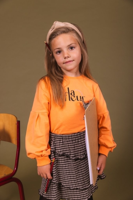 Quapi sweater Desiree soft orange