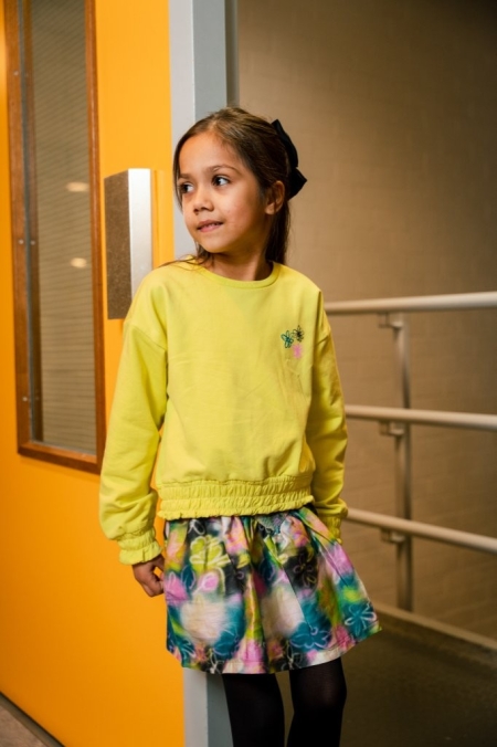 Quapi sweater Dewi yellow green