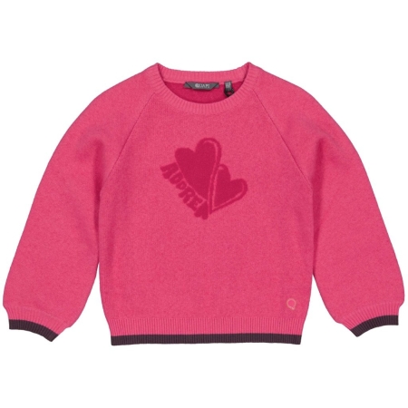 Quapi sweater Diek hot pink
