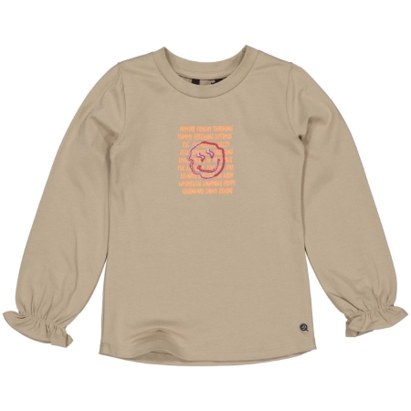 Quapi longsleeve Dien dark sand