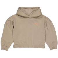 Quapi hoodie Dinte dark sand