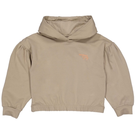 Quapi hoodie Dinte dark sand