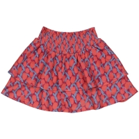 Quapi rok Djani aop pink flower