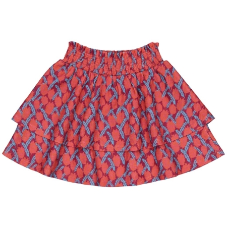 Quapi rok Djani aop pink flower
