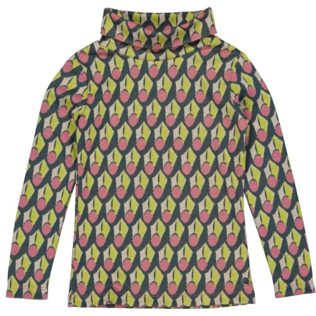 Quapi longsleeve Djenn aop blue graphic