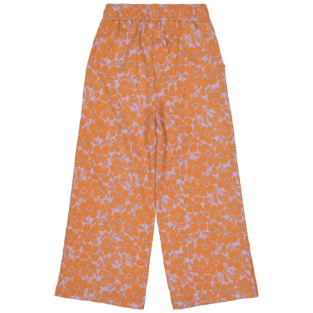 Quapi broek Doris aop orange flower