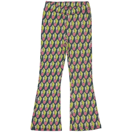 Quapi broek Dzifa aop blue graphic