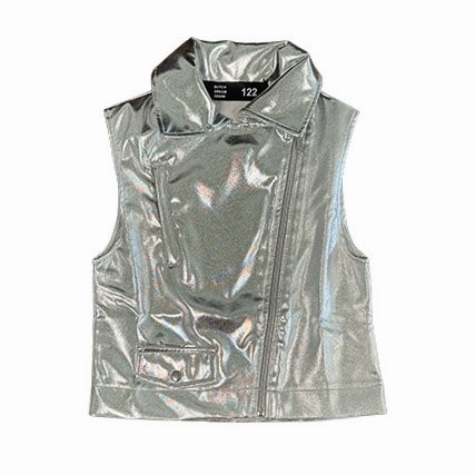 Dutch Dream Denim gilet Kahawa silver (FW24-04)