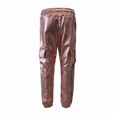 Dutch Dream Denim broek Mimi metallic pink (FW24-05)