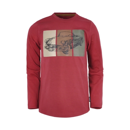Legends22 longsleeve Hank tibetan red (B24-806)