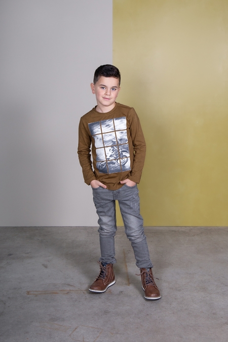 Legends22 longsleeve Harbin bronze brown (B24-807)