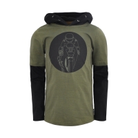 Legends22 longsleeve hooded Hidde capulet olive (B24-809)