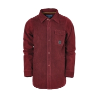 Legends22 rib blouse Hugo tibetan red (B24-810)