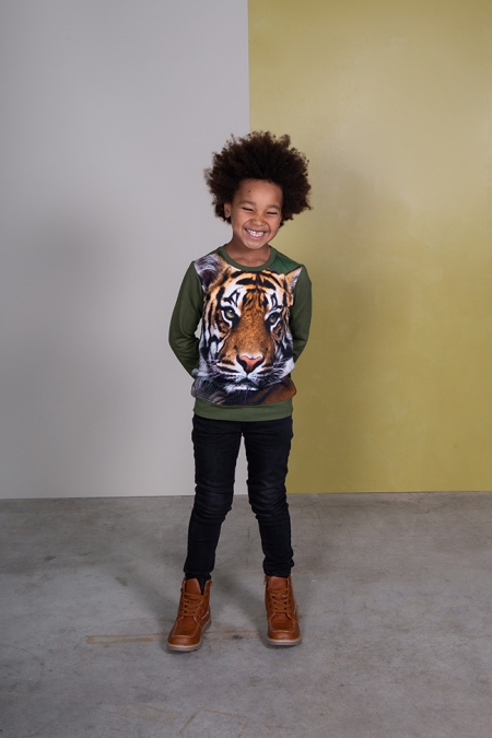 Legends22 sweater Haven capulet olive tijger (B24-813)