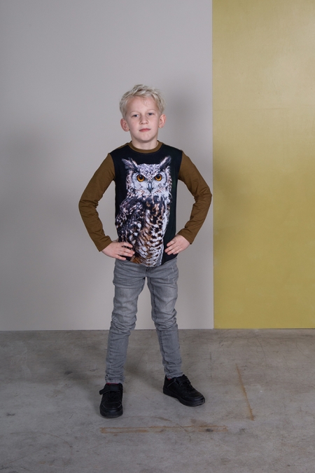Legends22 longsleeve Hayo bronze brown uil (B24-814)