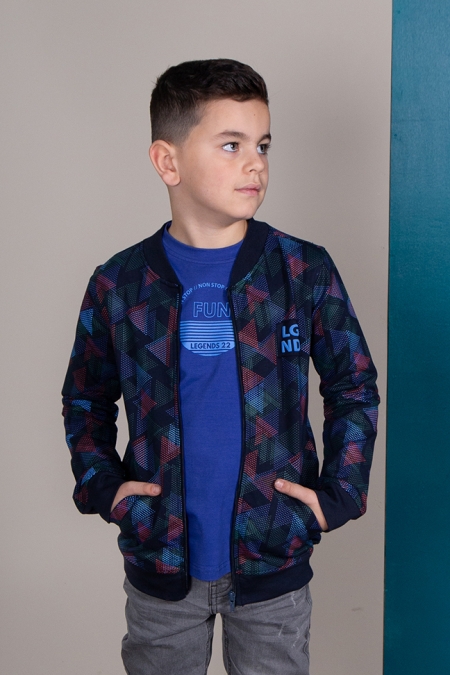 Legends22 sweater Helde night sky aop (B24-834)