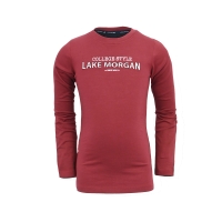 Lake Morgan longsleeve Puk bordeaux (B01-702)