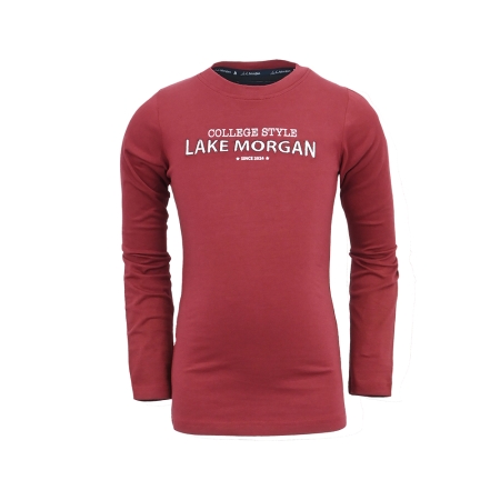 Lake Morgan longsleeve Puk bordeaux (B01-702)