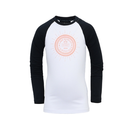 Lake Morgan longsleeve Pleun white navy (B01-704)