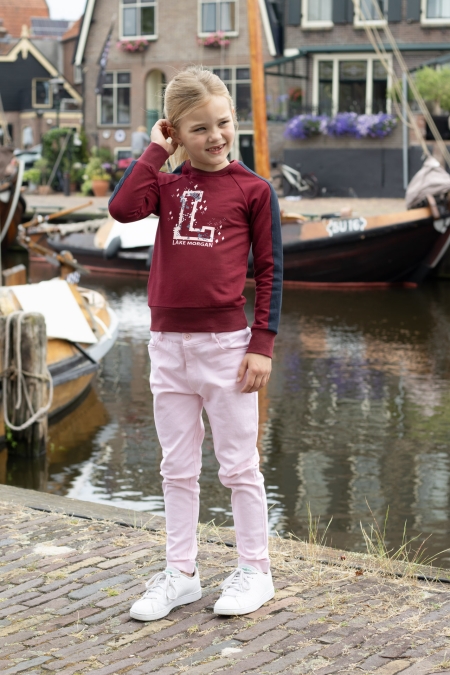 Lake Morgan sweater Parel bordeaux (B01-708)