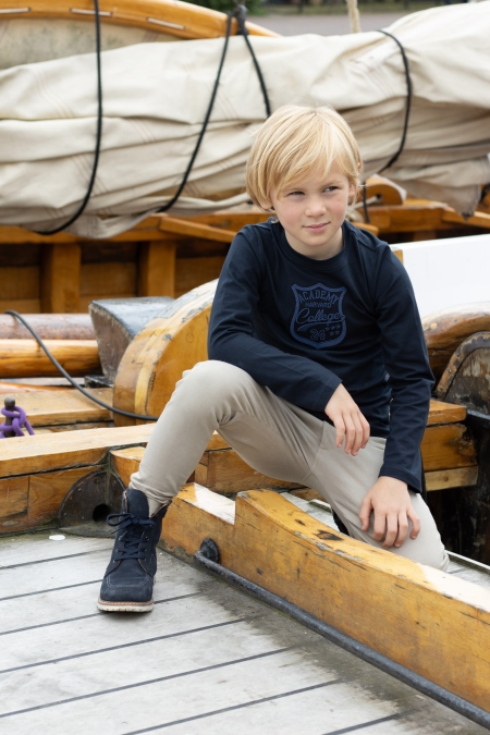 Lake Morgan longsleeve Philip navy (B01-721)