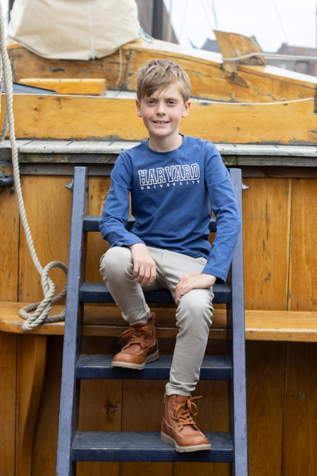 Lake Morgan longsleeve Pieter blue (B01-722)
