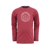 Lake Morgan longsleeve Pjotr bordeaux (B01-723)