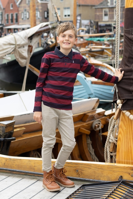 Lake Morgan polo Percy stripe (B01-725)