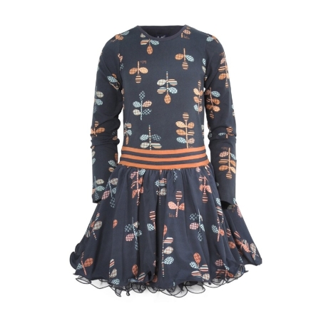 Lofff dancing dress Fabienne flower patch (B24-501)