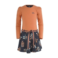 Lofff loffely dress Faline caramel flower patch (B24-503)