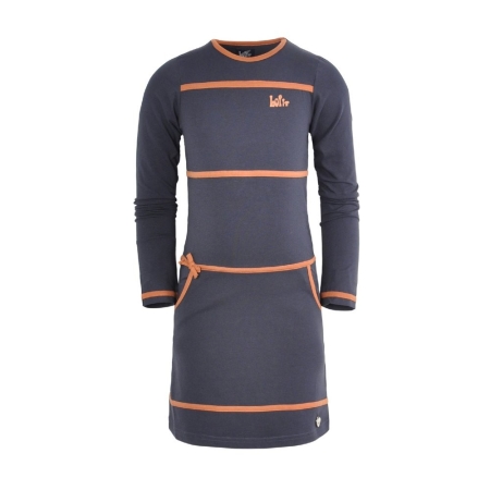 Lofff dress Famke navy (B24-504)