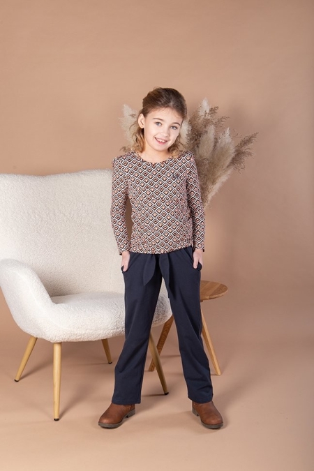 Lofff pants Femi navy (B24-515)