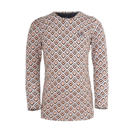 Lofff longsleeve Fieke squares (B24-521)