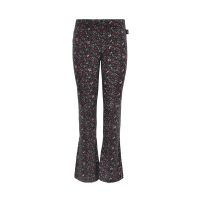 Lovestation22 flared pants Geertje black aop (B24-709)