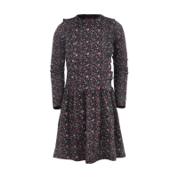 Lovestation22 dress Geertje black aop (B24-712)