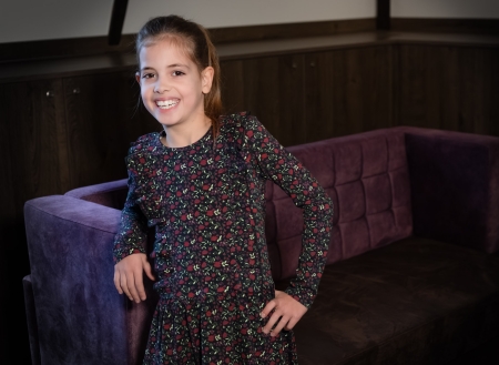 Lovestation22 dress Geertje black aop (B24-712)