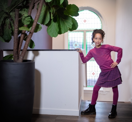 Lovestation22 sweater Grace grape kiss (B24-733)