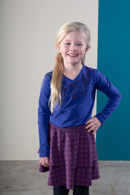 Lovestation22 longsleeve Gijsje sodalite blue (B24-734)