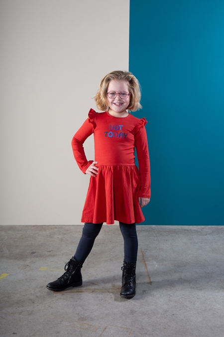 Lovestation22 dress Giselle molten lava (B24-742)