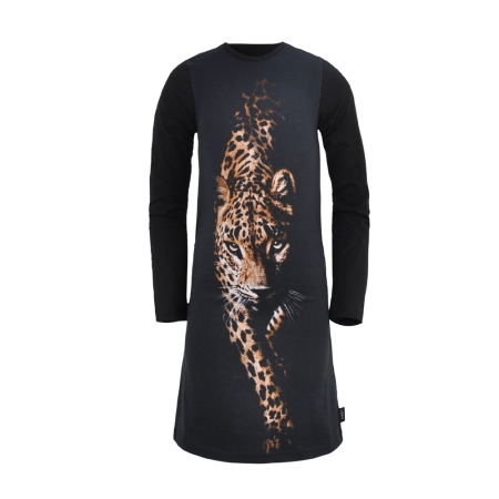 Lovestation22 dress Gitte black panter (B24-744)