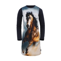 Lovestation22 dress Gladys night sky paard (B24-745)