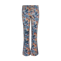 Nais flared pants Ilse flower panther (B24-405)