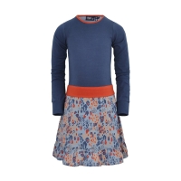 Nais dress Inde blue wing (B24-408)