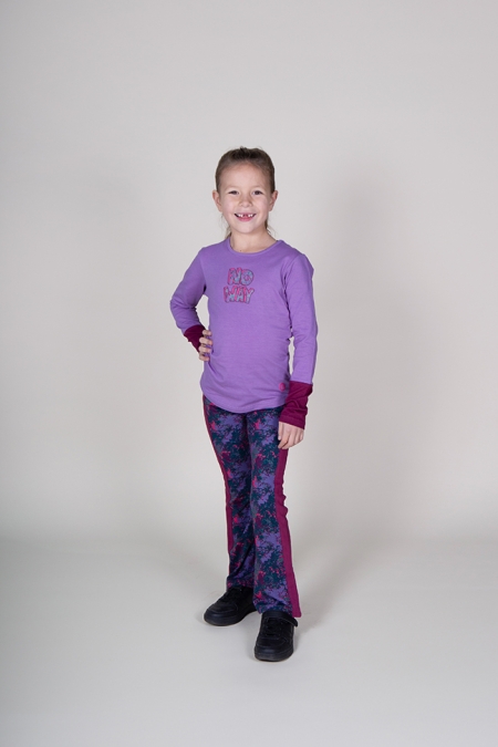 Nais longsleeve Ineke purple haze (B24-411)