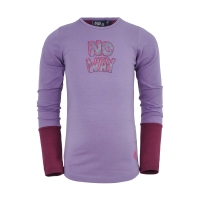Nais longsleeve Ineke purple haze (B24-411)