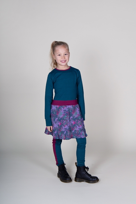 Nais dress Ingelise atlantic deep (B24-415)