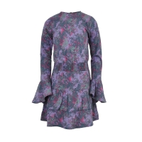 Nais dress Inia leaves (B24-416)