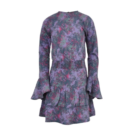 Nais dress Inia leaves (B24-416)